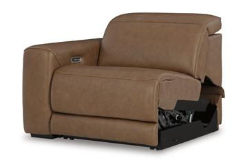 Magic Man Power Reclining Sectional Loveseat - Faith Furniture (Manhattan, KS)