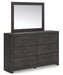 Hollivern Dresser and Mirror - Faith Furniture (Manhattan, KS)