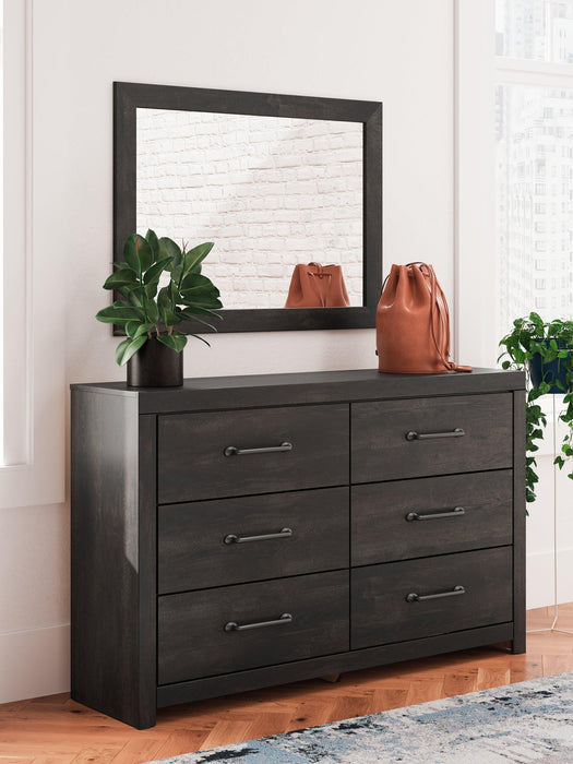 Hollivern Dresser and Mirror - Faith Furniture (Manhattan, KS)