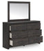 Hollivern Dresser and Mirror - Faith Furniture (Manhattan, KS)
