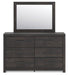 Hollivern Dresser and Mirror - Faith Furniture (Manhattan, KS)