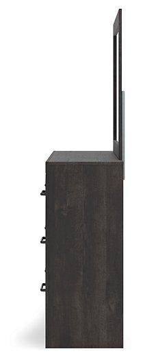 Hollivern Dresser and Mirror - Faith Furniture (Manhattan, KS)