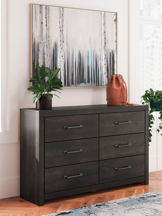Hollivern Dresser and Mirror - Faith Furniture (Manhattan, KS)