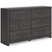 Hollivern Dresser and Mirror - Faith Furniture (Manhattan, KS)