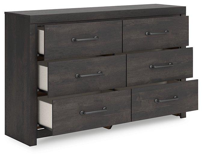 Hollivern Dresser and Mirror - Faith Furniture (Manhattan, KS)