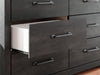 Hollivern Dresser and Mirror - Faith Furniture (Manhattan, KS)