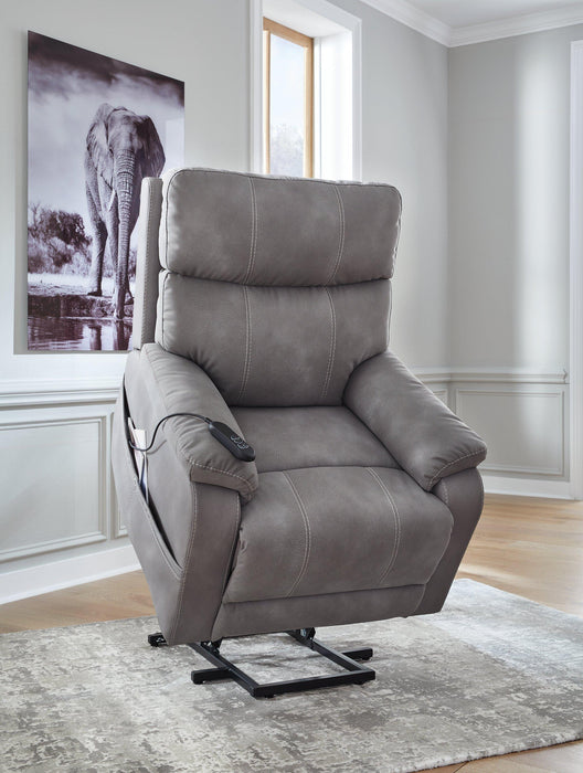 Next-Gen Durapella Power Lift Recliner - Faith Furniture (Manhattan, KS)