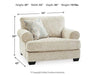Monaghan Oversized Chair and Ottoman - Faith Furniture (Manhattan, KS)