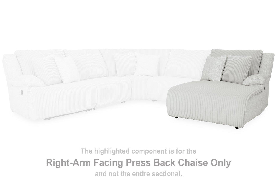 Top Tier Sectional Sofa Chaise - Faith Furniture (Manhattan, KS)