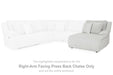 Top Tier Sectional Sofa Chaise - Faith Furniture (Manhattan, KS)