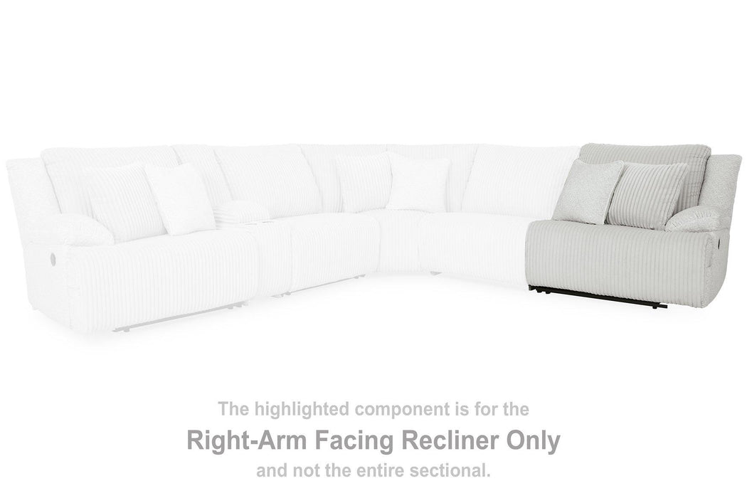 Top Tier Sectional Sofa Chaise - Faith Furniture (Manhattan, KS)