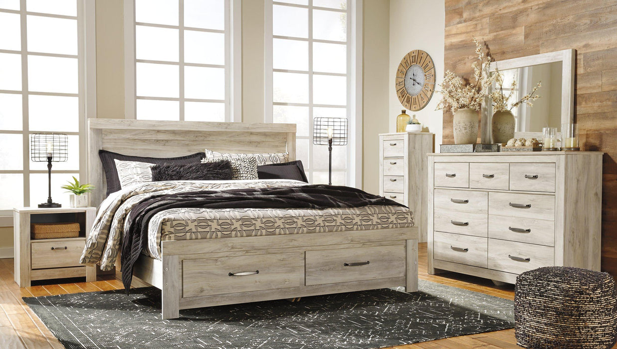 Bellaby Bed with 2 Storage Drawers - Faith Furniture (Manhattan, KS)
