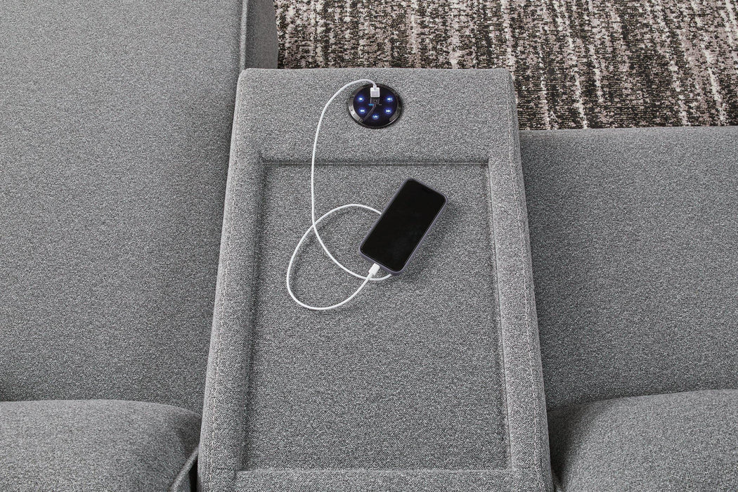 Modmax Power Reclining Sectional - Faith Furniture (Manhattan, KS)