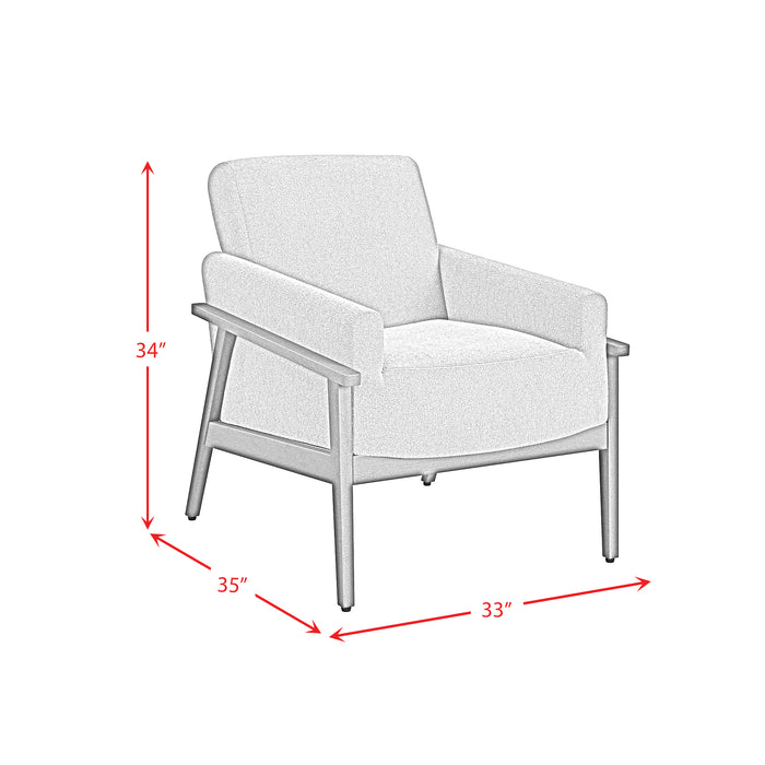 Ava Chair in Langley Cocoa - Faith Furniture (Manhattan, KS)