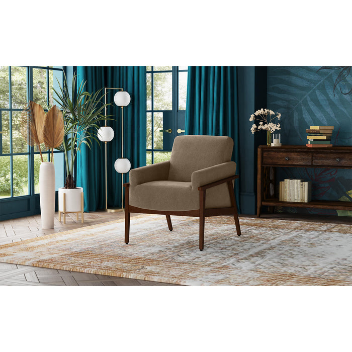 Ava Chair in Langley Cocoa - Faith Furniture (Manhattan, KS)
