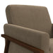 Ava Chair in Langley Cocoa - Faith Furniture (Manhattan, KS)