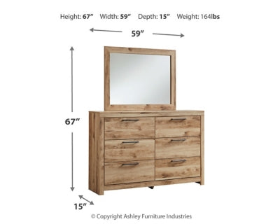 Hyanna Dresser and Mirror - Faith Furniture (Manhattan, KS)
