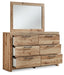 Hyanna Dresser and Mirror - Faith Furniture (Manhattan, KS)