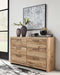 Hyanna Dresser and Mirror - Faith Furniture (Manhattan, KS)