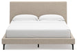 Cielden Upholstered Bed with Roll Slats - Faith Furniture (Manhattan, KS)