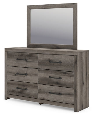 Graystorm Dresser and Mirror - Faith Furniture (Manhattan, KS)