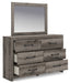 Graystorm Dresser and Mirror - Faith Furniture (Manhattan, KS)