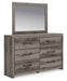 Graystorm Dresser and Mirror - Faith Furniture (Manhattan, KS)