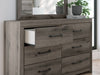 Graystorm Dresser and Mirror - Faith Furniture (Manhattan, KS)