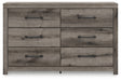 Graystorm Dresser and Mirror - Faith Furniture (Manhattan, KS)