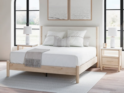 Cadmori Upholstered Bed - Faith Furniture (Manhattan, KS)
