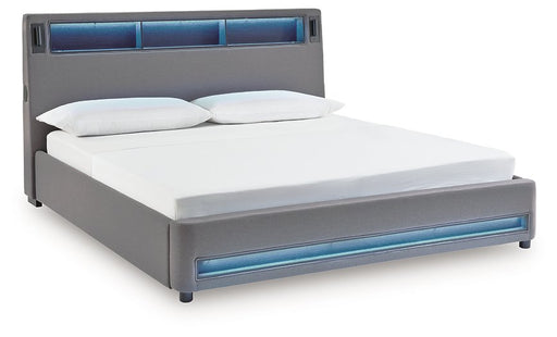 Verishaw Upholstered Bed - Faith Furniture (Manhattan, KS)