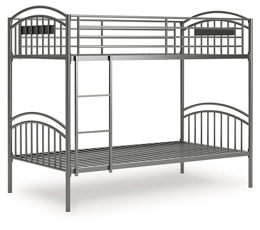 Lanceburg Bunk Bed with Ladder - Faith Furniture (Manhattan, KS)
