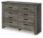 Frandern Dresser and Mirror - Faith Furniture (Manhattan, KS)