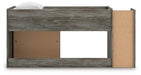 Frandern Loft Bed with Bookcase Storage - Faith Furniture (Manhattan, KS)