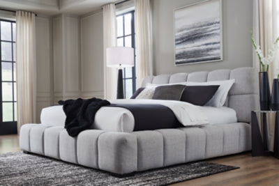 Grendusk Upholstered Bed - Faith Furniture (Manhattan, KS)