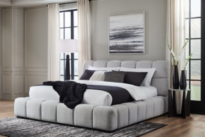 Grendusk Upholstered Bed - Faith Furniture (Manhattan, KS)