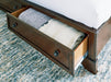 Trellington Sleigh Storage Bed - Faith Furniture (Manhattan, KS)