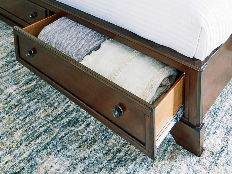Trellington Sleigh Storage Bed - Faith Furniture (Manhattan, KS)