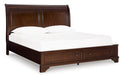 Trellington Sleigh Storage Bed - Faith Furniture (Manhattan, KS)
