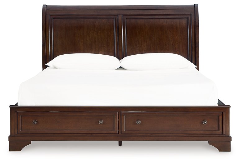 Trellington Sleigh Storage Bed - Faith Furniture (Manhattan, KS)