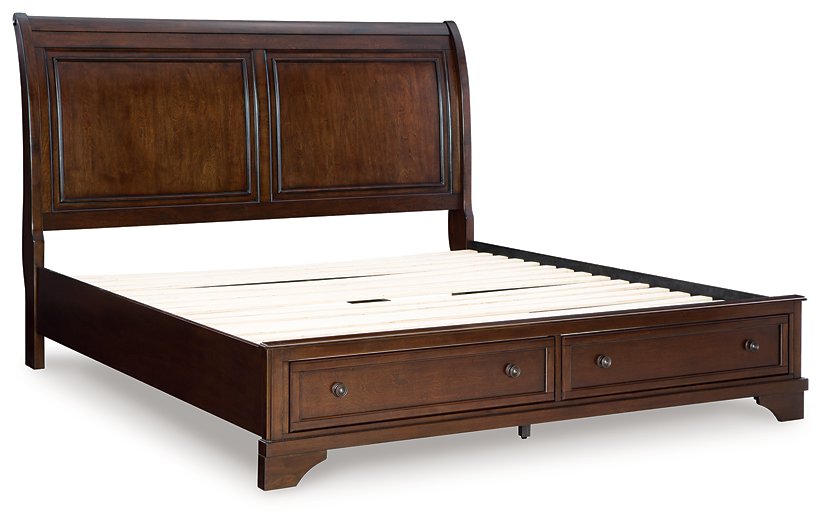 Trellington Sleigh Storage Bed - Faith Furniture (Manhattan, KS)