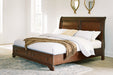 Trellington Sleigh Storage Bed - Faith Furniture (Manhattan, KS)