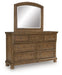 Feddinger Dresser and Mirror - Faith Furniture (Manhattan, KS)
