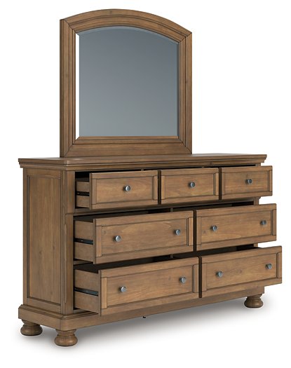 Feddinger Dresser and Mirror - Faith Furniture (Manhattan, KS)