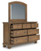 Feddinger Dresser and Mirror - Faith Furniture (Manhattan, KS)