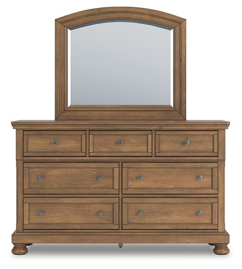 Feddinger Dresser and Mirror - Faith Furniture (Manhattan, KS)