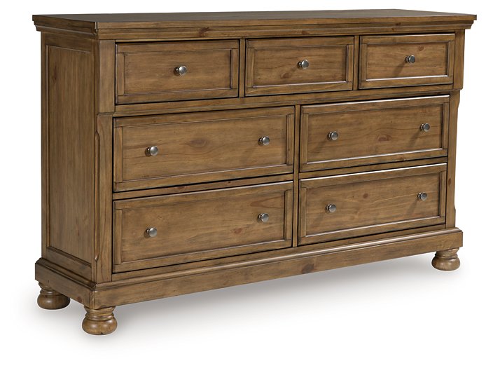Feddinger Dresser and Mirror - Faith Furniture (Manhattan, KS)