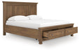 Feddinger Panel Storage Bed - Faith Furniture (Manhattan, KS)