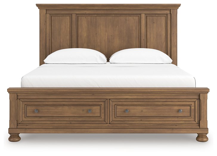 Feddinger Panel Storage Bed - Faith Furniture (Manhattan, KS)