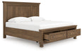 Feddinger Panel Storage Bed - Faith Furniture (Manhattan, KS)